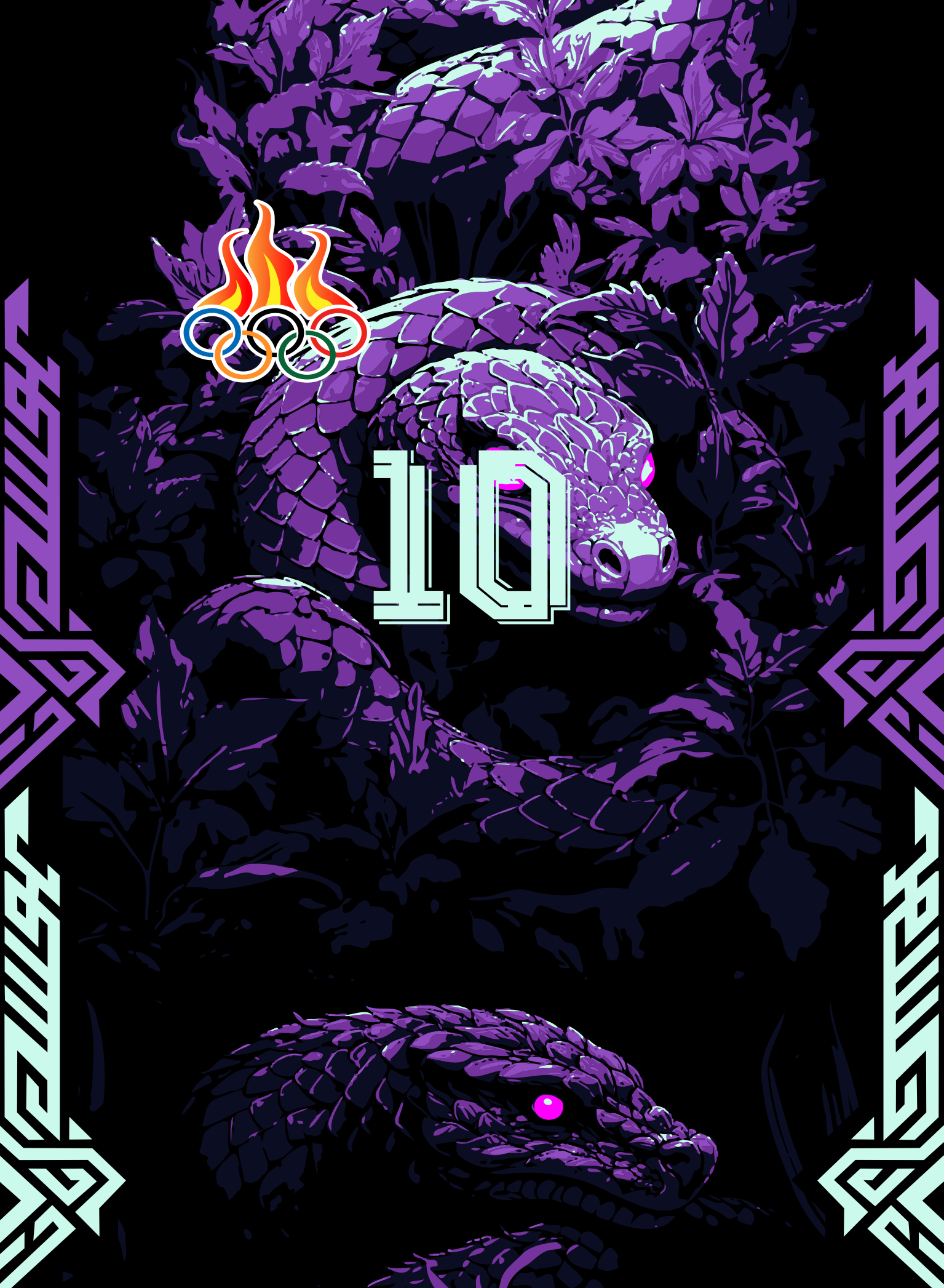 SERPIENTE MORADO
