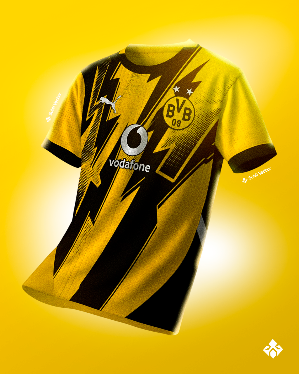 Trama de Camiseta de F├║tbol - Dise├▒o #9